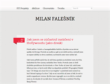 Tablet Screenshot of milan.falesnik.net